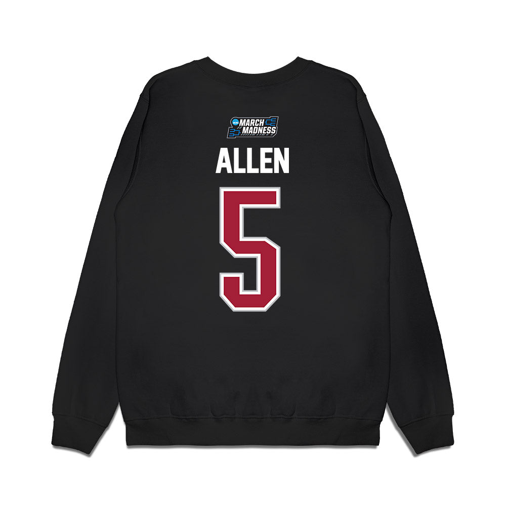 Alabama - NCAA Men's Basketball : Amari Allen - NCAA® March Madness® 2026 Premium Crewneck Sweatshirt-1