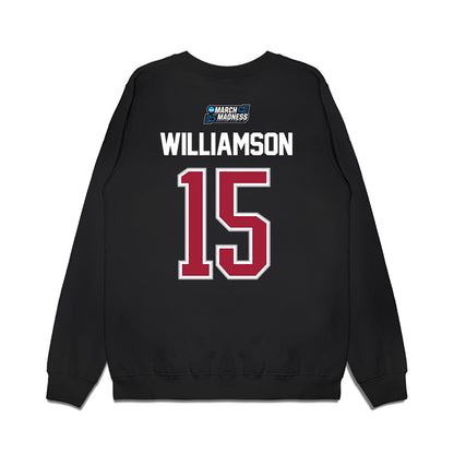 Alabama - NCAA Men's Basketball : Noah Williamson - NCAA® March Madness® 2026 Premium Crewneck Sweatshirt-1