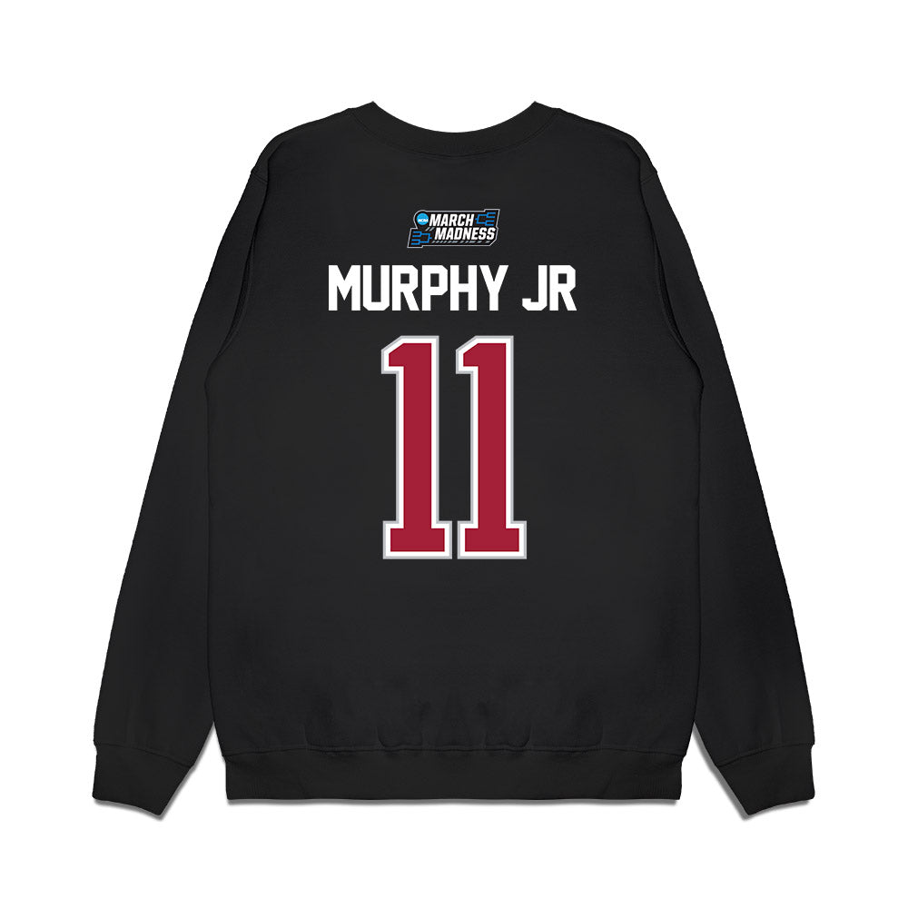 Alabama - NCAA Men's Basketball : Preston Murphy Jr - NCAA® March Madness® 2026 Premium Crewneck Sweatshirt-1