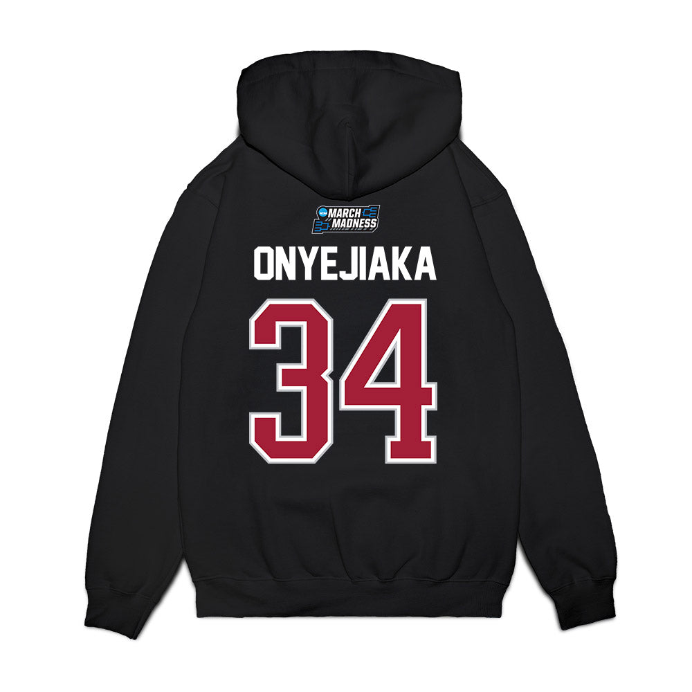 Alabama - NCAA Men's Basketball : Collins Onyejiaka - NCAA® March Madness® 2026 Premium Hooded Sweatshirt-1