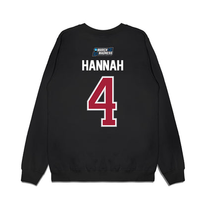 Alabama - NCAA Men's Basketball : Davion Hannah - NCAA® March Madness® 2026 Premium Crewneck Sweatshirt-1