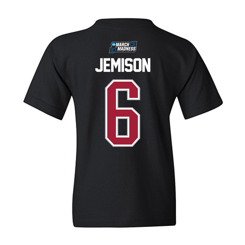 Alabama - NCAA Men's Basketball : London Jemison - NCAA® March Madness® 2026 Youth T-Shirt-1