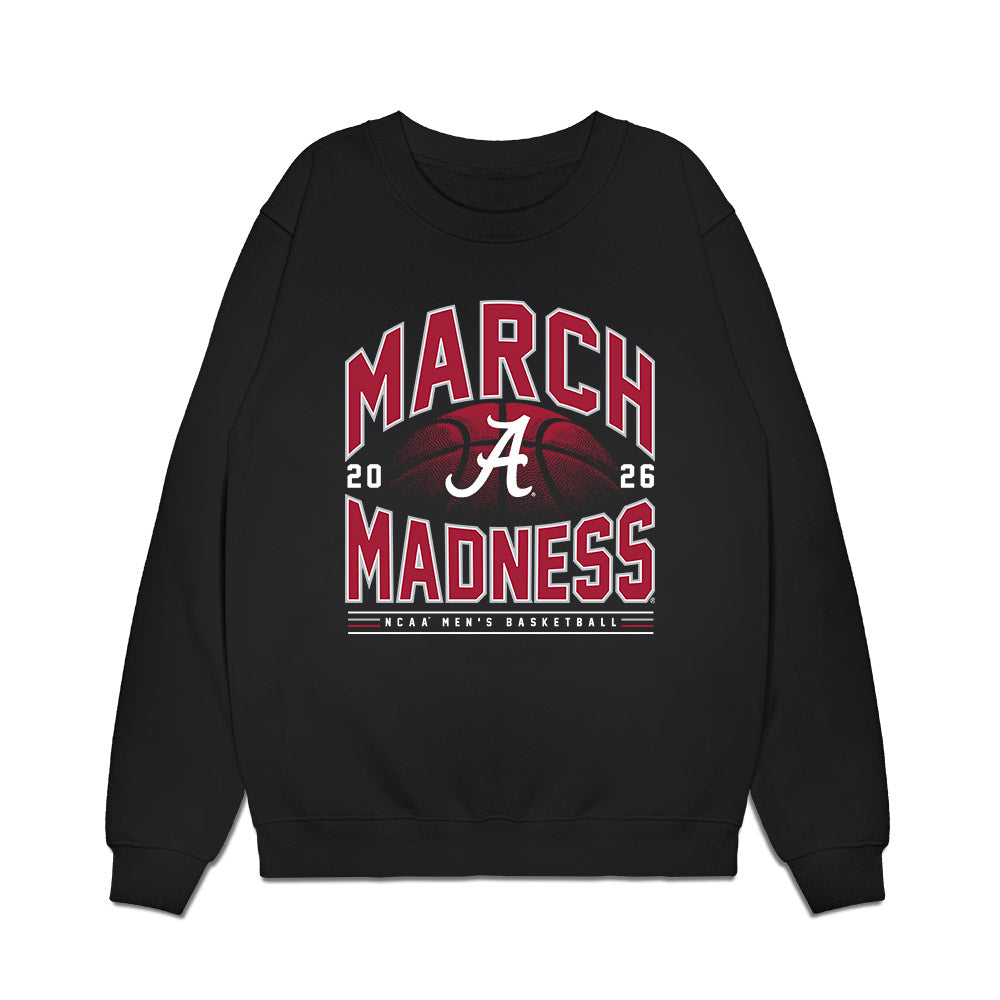 Alabama - NCAA Men's Basketball : Noah Williamson - NCAA® March Madness® 2026 Premium Crewneck Sweatshirt-0