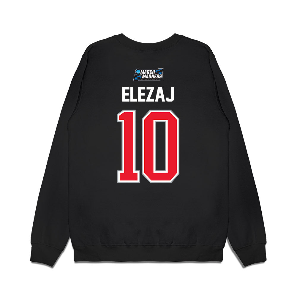 UConn - NCAA Men's Basketball : Rrezon Elezaj - NCAA® March Madness® 2026 Premium Crewneck Sweatshirt-1