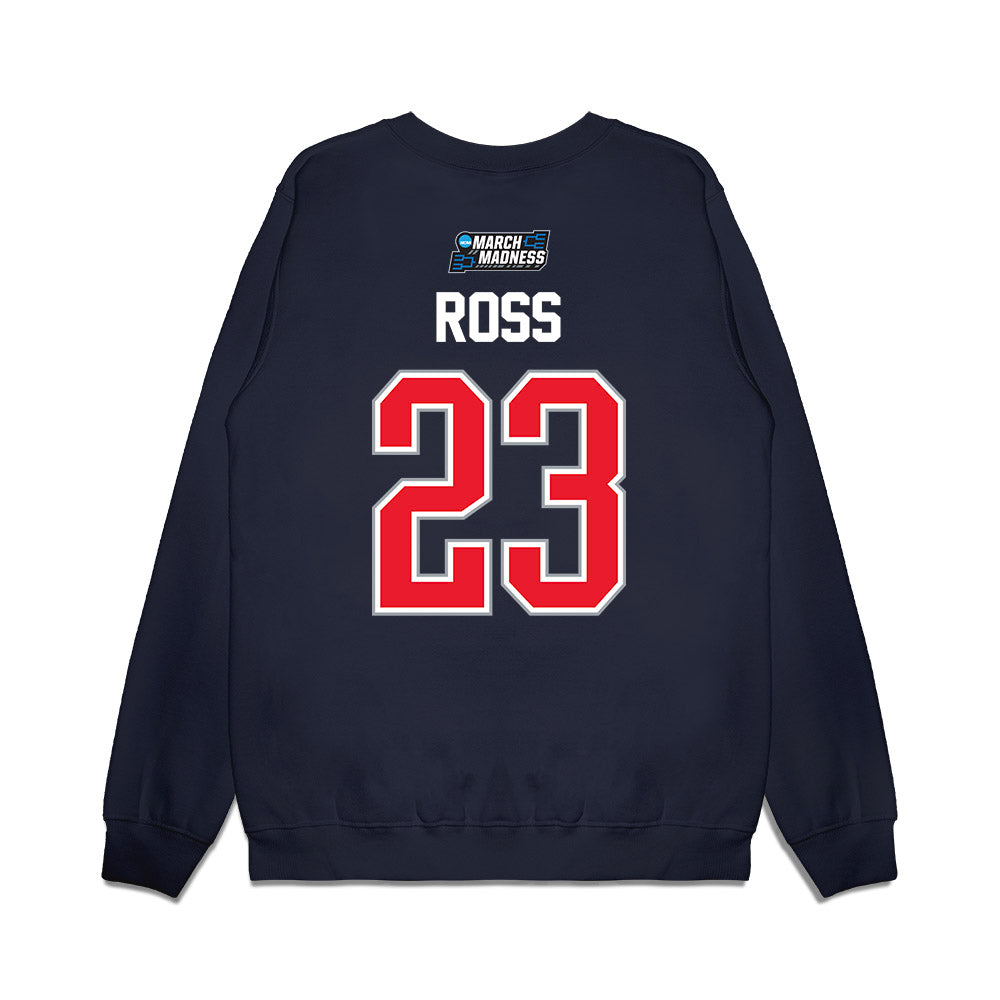 UConn - NCAA Men's Basketball : Jayden Ross - NCAA® March Madness® 2026 Premium Crewneck Sweatshirt-1