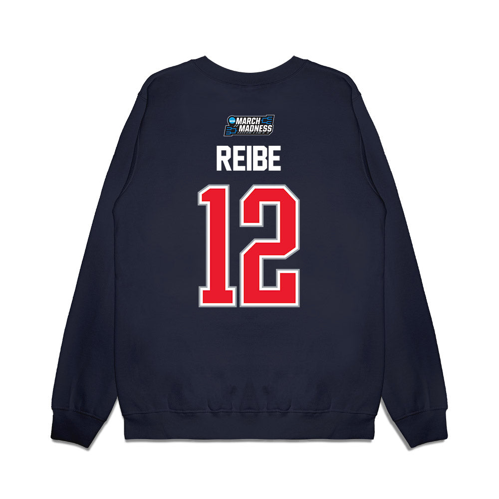 UConn - NCAA Men's Basketball : Eric Reibe - NCAA® March Madness® 2026 Premium Crewneck Sweatshirt-1