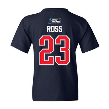 UConn - NCAA Men's Basketball : Jayden Ross - NCAA® March Madness® 2026 Youth T-Shirt-1