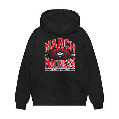 UConn - NCAA Men's Basketball : Eric Reibe - NCAA® March Madness® 2026 Premium Hooded Sweatshirt-0