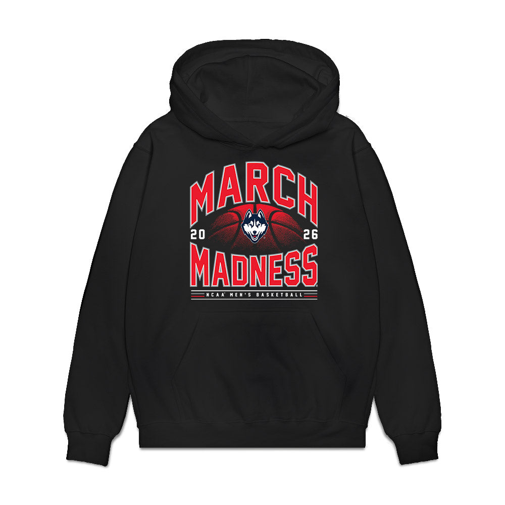 UConn - NCAA Men's Basketball : Dwayne Koroma - NCAA® March Madness® 2026 Premium Hooded Sweatshirt-0