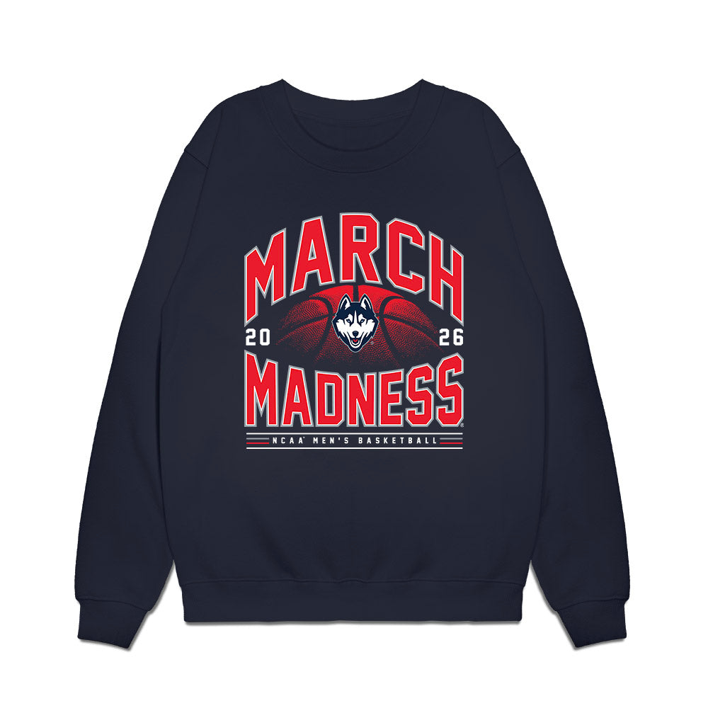 UConn - NCAA Men's Basketball : Malachi Smith - NCAA® March Madness® 2026 Premium Crewneck Sweatshirt-0
