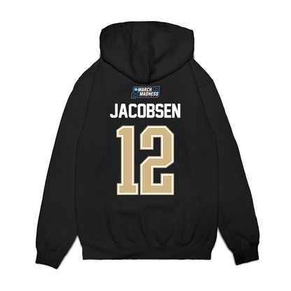 Purdue - NCAA Men's Basketball : Daniel Jacobsen - NCAA® March Madness® 2026 Premium Hooded Sweatshirt-1