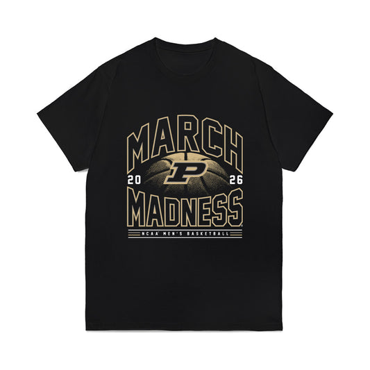 Purdue - NCAA Men's Basketball : Omer Mayer - NCAA® March Madness® 2026 Comfort Colors T-Shirt-0