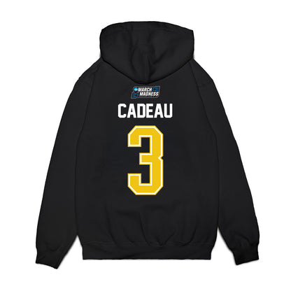 Michigan - NCAA Men's Basketball : Elliot Cadeau - NCAA® March Madness® 2026 Premium Hooded Sweatshirt-1