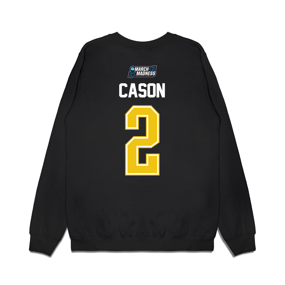 Michigan - NCAA Men's Basketball : Lorenzo Cason - NCAA® March Madness® 2026 Premium Crewneck Sweatshirt-1