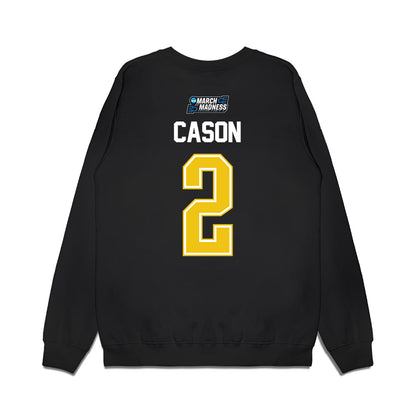 Michigan - NCAA Men's Basketball : Lorenzo Cason - NCAA® March Madness® 2026 Premium Crewneck Sweatshirt-1