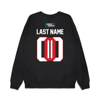 Nebraska - NCAA Men's Basketball : Connor Essegian - NCAA® March Madness® 2026 Premium Crewneck Sweatshirt-1