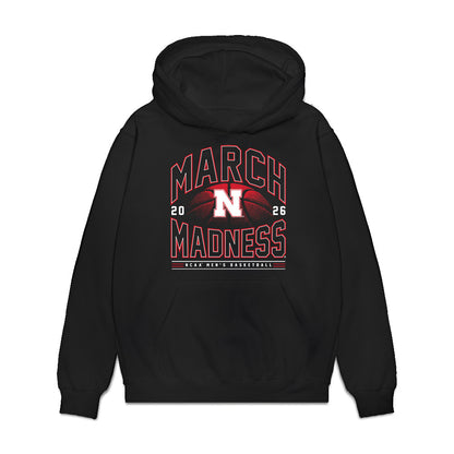 Nebraska - NCAA Men's Basketball : Will Cooper - NCAA® March Madness® 2026 Premium Hooded Sweatshirt-0