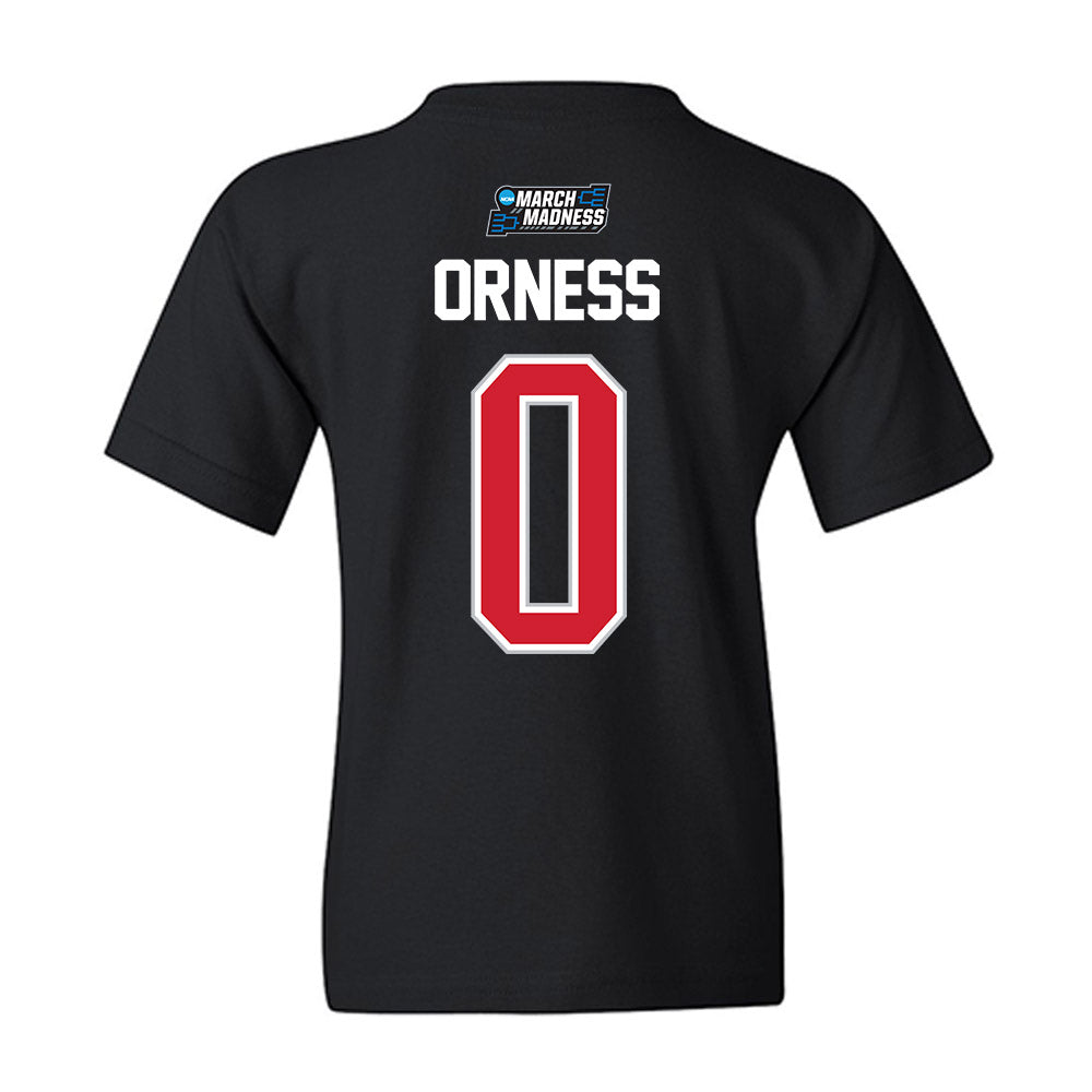 Gonzaga - NCAA Men's Basketball : Cade Orness - NCAA® March Madness® 2026 Youth T-Shirt-1