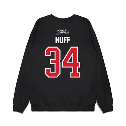 Gonzaga - NCAA Men's Basketball : Braden Huff - NCAA® March Madness® 2026 Premium Crewneck Sweatshirt-1