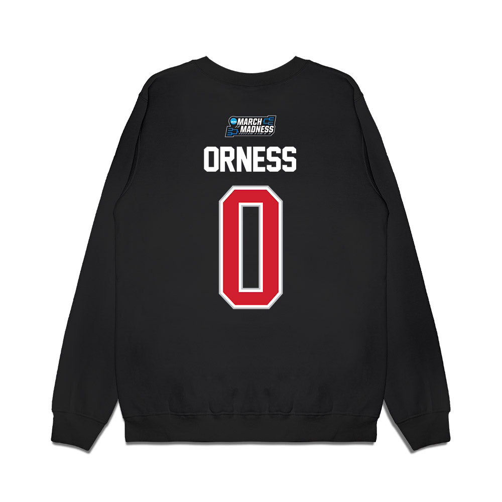 Gonzaga - NCAA Men's Basketball : Cade Orness - NCAA® March Madness® 2026 Premium Crewneck Sweatshirt-1