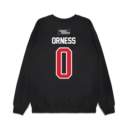 Gonzaga - NCAA Men's Basketball : Cade Orness - NCAA® March Madness® 2026 Premium Crewneck Sweatshirt-1