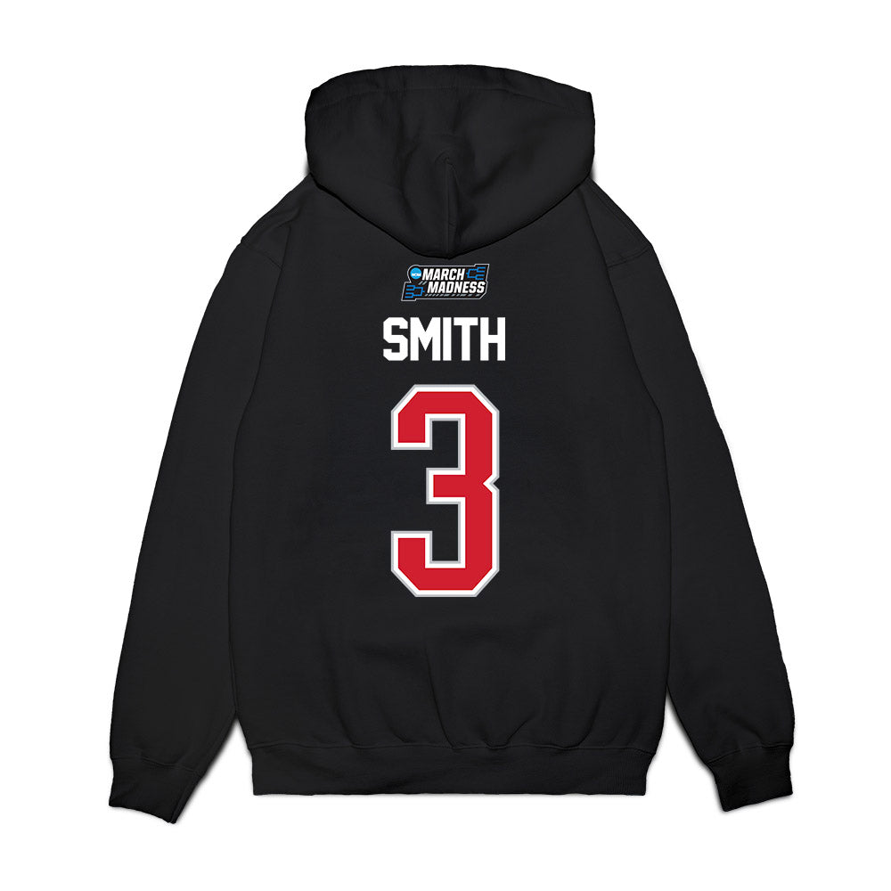 Gonzaga - NCAA Men's Basketball : Braeden Smith - NCAA® March Madness® 2026 Premium Hooded Sweatshirt-1