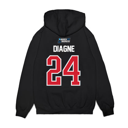 Gonzaga - NCAA Men's Basketball : Ismaila Diagne - NCAA® March Madness® 2026 Premium Hooded Sweatshirt-1