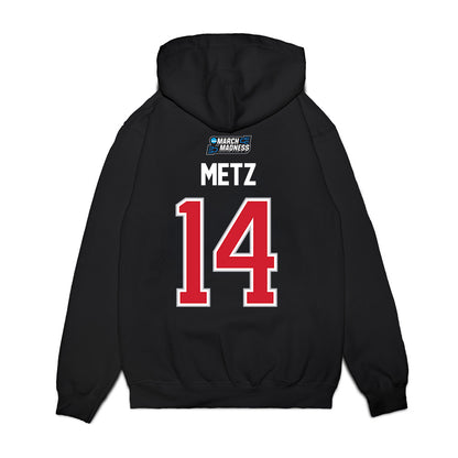 Gonzaga - NCAA Men's Basketball : Alonzo Metz - NCAA® March Madness® 2026 Premium Hooded Sweatshirt-1