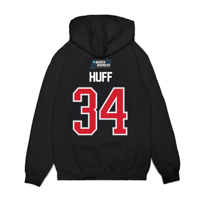 Gonzaga - NCAA Men's Basketball : Braden Huff - NCAA® March Madness® 2026 Premium Hooded Sweatshirt-1