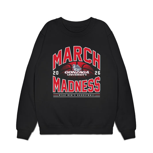 Gonzaga - NCAA Men's Basketball : Alonzo Metz - NCAA® March Madness® 2026 Premium Crewneck Sweatshirt-0
