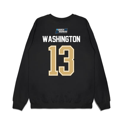 Vanderbilt - NCAA Men's Basketball : Jalen Washington - NCAA® March Madness® 2026 Premium Crewneck Sweatshirt-1