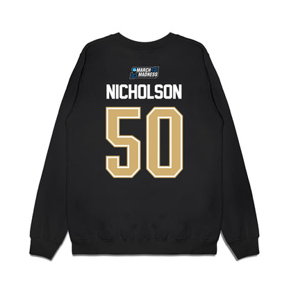Vanderbilt - NCAA Men's Basketball : Mason Nicholson - NCAA® March Madness® 2026 Premium Crewneck Sweatshirt-1