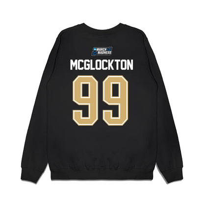 Vanderbilt - NCAA Men's Basketball : Devin Mcglockton - NCAA® March Madness® 2026 Premium Crewneck Sweatshirt-1