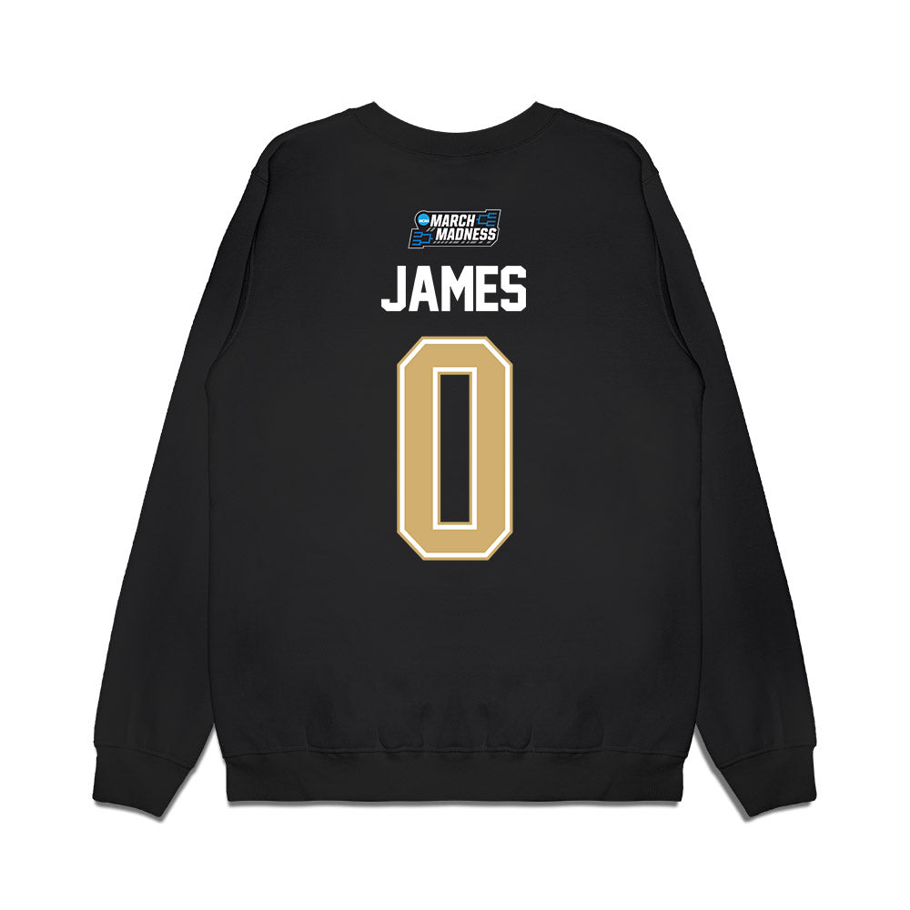 Vanderbilt - NCAA Men's Basketball : Michael James - NCAA® March Madness® 2026 Premium Crewneck Sweatshirt-1