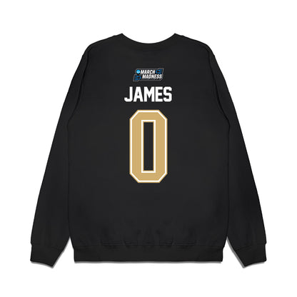 Vanderbilt - NCAA Men's Basketball : Michael James - NCAA® March Madness® 2026 Premium Crewneck Sweatshirt-1