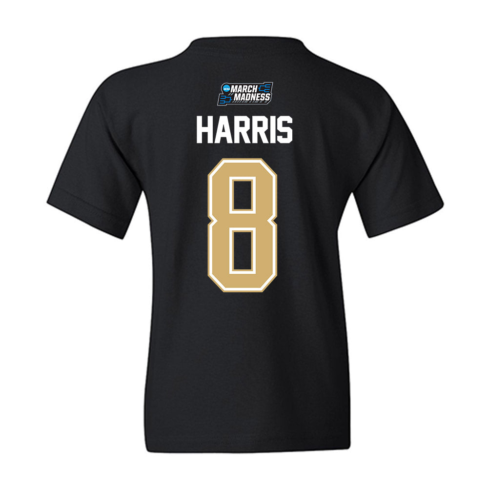 Vanderbilt - NCAA Men's Basketball : Tyler Harris - NCAA® March Madness® 2026 Youth T-Shirt-1