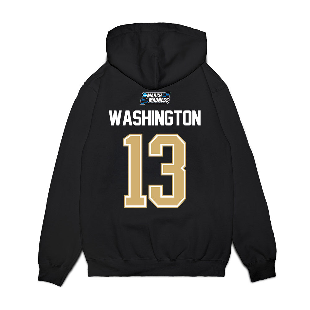 Vanderbilt - NCAA Men's Basketball : Jalen Washington - NCAA® March Madness® 2026 Premium Hooded Sweatshirt-1
