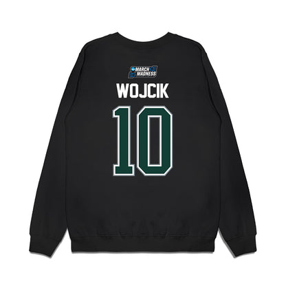 Michigan State - NCAA Men's Basketball : Denham Wojcik - NCAA® March Madness® 2026 Premium Crewneck Sweatshirt-1