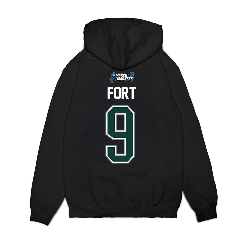 Michigan State - NCAA Men's Basketball : Lorenzo Fort - NCAA® March Madness® 2026 Premium Hooded Sweatshirt-1