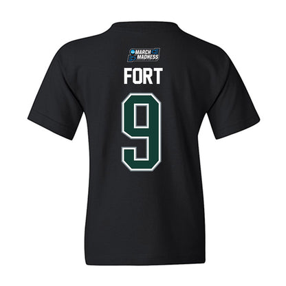 Michigan State - NCAA Men's Basketball : Lorenzo Fort - NCAA® March Madness® 2026 Youth T-Shirt-1