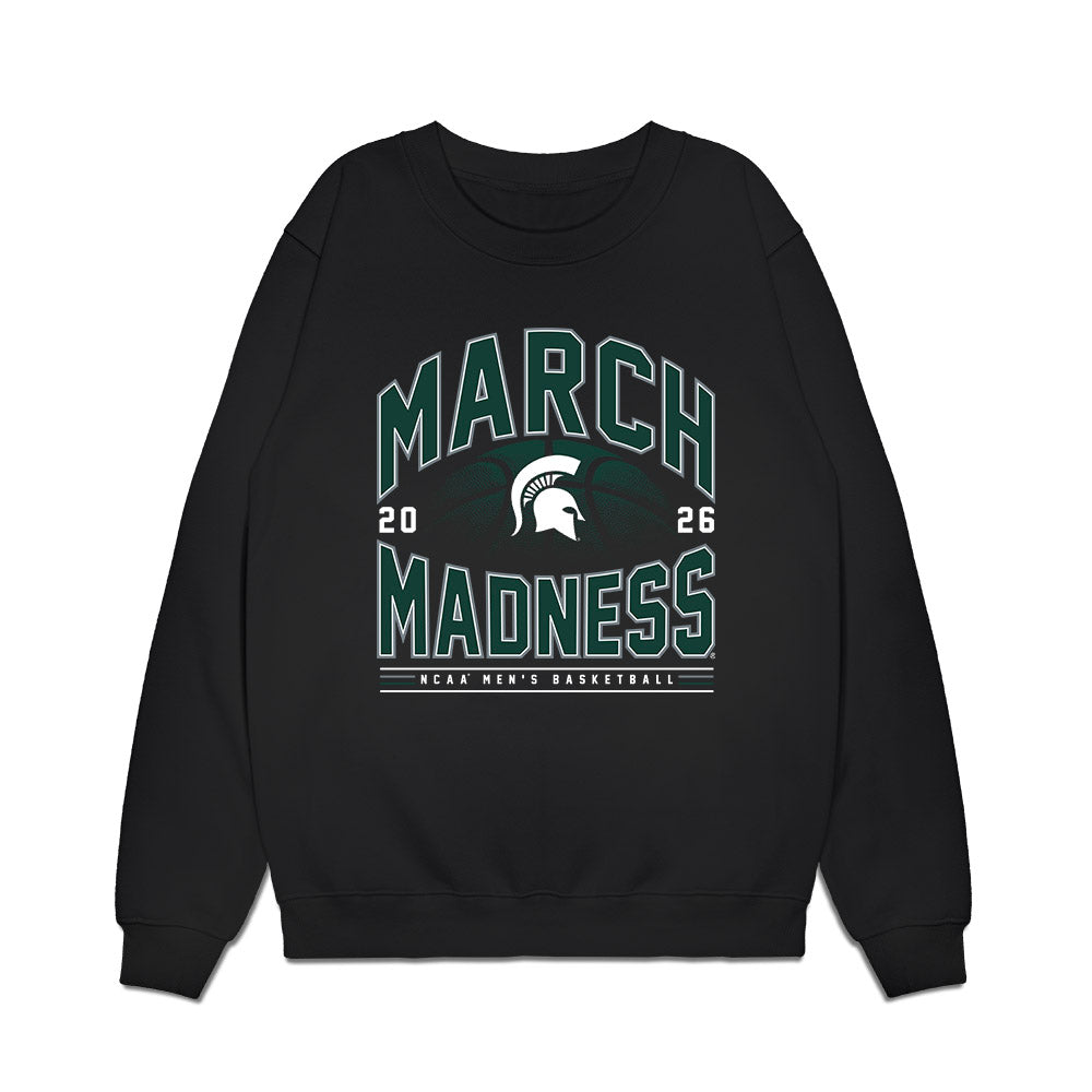Michigan State - NCAA Men's Basketball : Jesse McCulloch - NCAA® March Madness® 2026 Premium Crewneck Sweatshirt-0