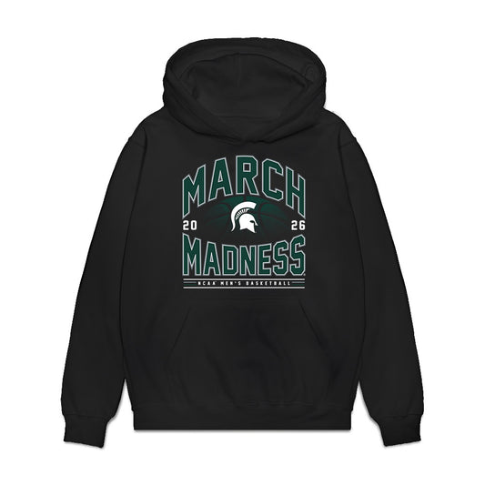 Michigan State - NCAA Men's Basketball : Coen Carr - NCAA® March Madness® 2026 Premium Hooded Sweatshirt-0