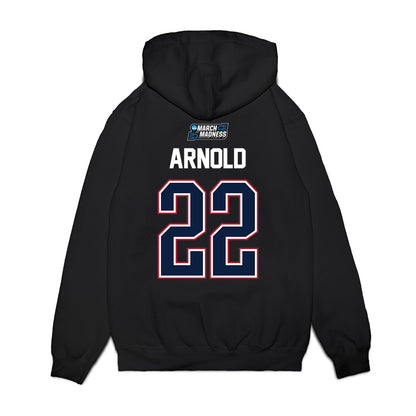 Arizona - NCAA Men's Basketball : Addison Arnold - NCAA® March Madness® Premium Hooded Sweatshirt-1