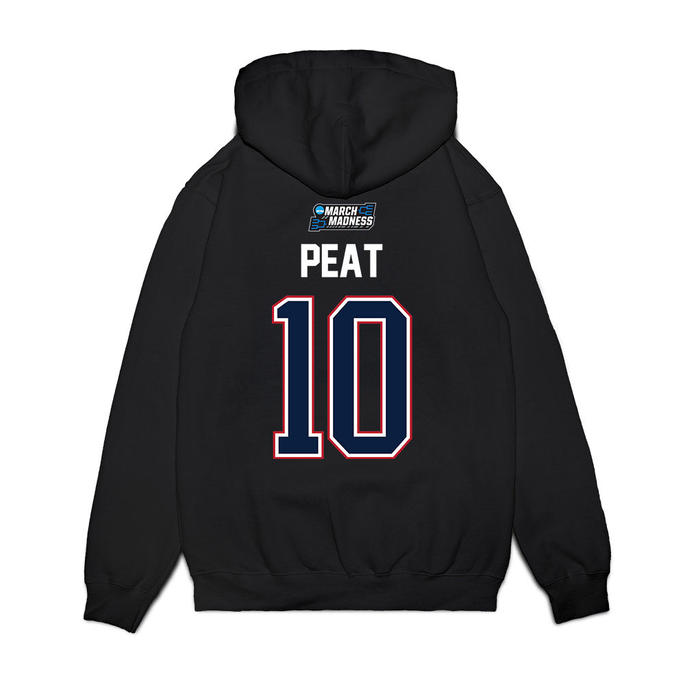 Arizona - NCAA Men's Basketball : Koa Peat - NCAA® March Madness® Premium Hooded Sweatshirt-1