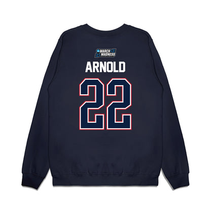 Arizona - NCAA Men's Basketball : Addison Arnold - NCAA® March Madness® Premium Crewneck Sweatshirt-1