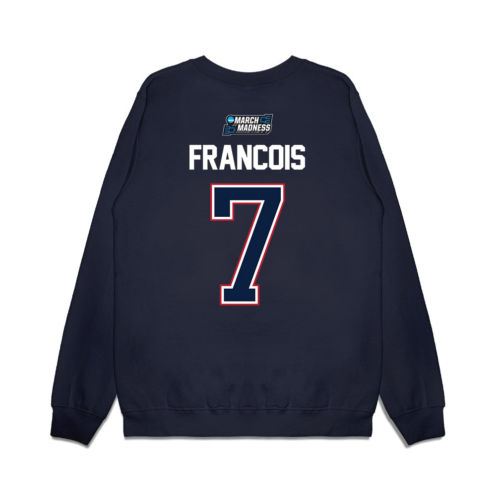 Arizona - NCAA Men's Basketball : Jackson Francois - NCAA® March Madness® Premium Crewneck Sweatshirt-1