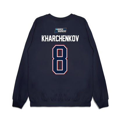 Arizona - NCAA Men's Basketball : Ivan Kharchenkov - NCAA® March Madness® Premium Crewneck Sweatshirt-1