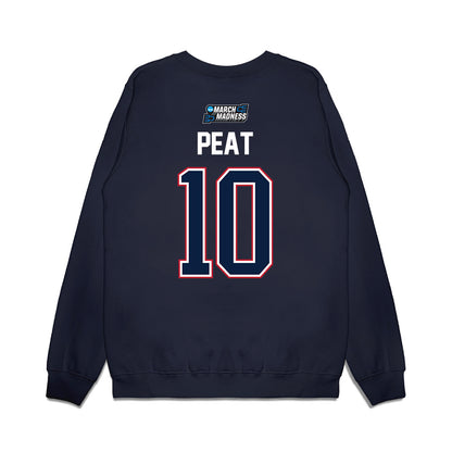Arizona - NCAA Men's Basketball : Koa Peat - NCAA® March Madness® Premium Crewneck Sweatshirt-1