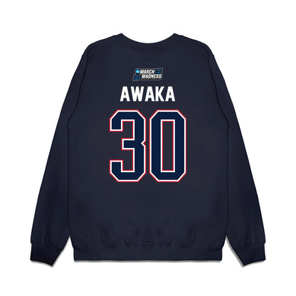 Arizona - NCAA Men's Basketball : Tobe Awaka - NCAA® March Madness® Premium Crewneck Sweatshirt-1