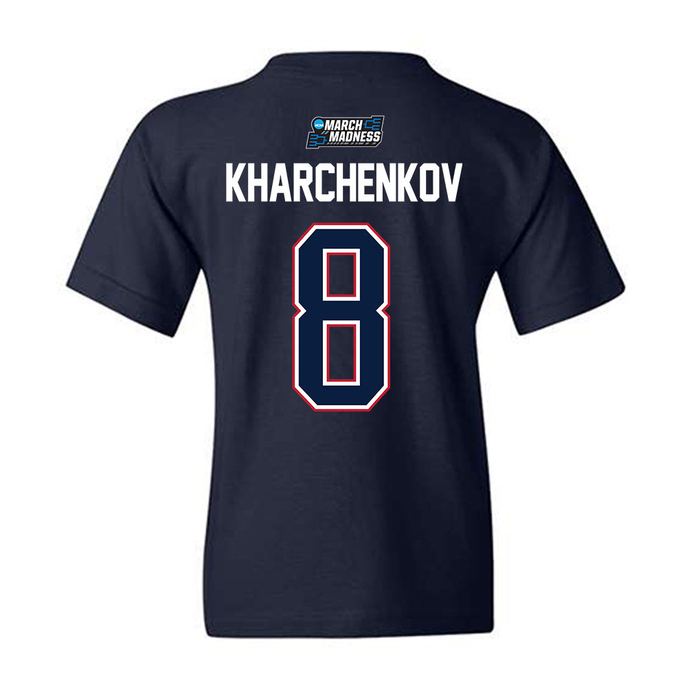Arizona - NCAA Men's Basketball : Ivan Kharchenkov - NCAA® March Madness® Youth T-Shirt-1
